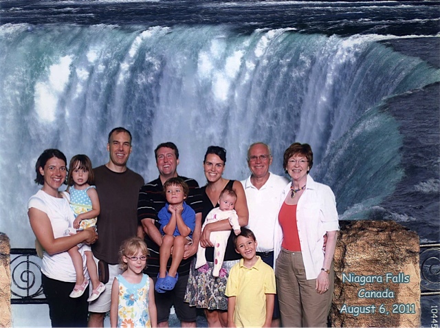 Niagara Falls family portrait